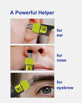 Насадка Для Замены волос В носу Для Philips Norelco One blade, Обрезка Для Носа, Ушей И Бровей Изображение 2