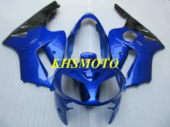 Комплект обтекателей ABS для KAWASAKI Ninja ZX12R 02 03 04 05 ZX 12R 2002 2004 2005 ABS сине-черные мотоциклетные обтекатели + 7 подарков KX06