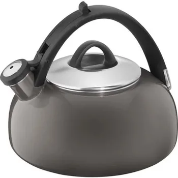 Чайник из эмалированной стали объемом 2 литра, прочный и долговечный, подходит для использования на кухне, легко моется, не заряжается Изображение 2