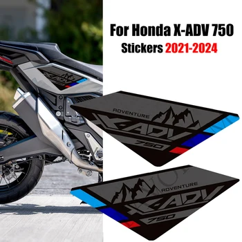 2021-2024 Мотоциклетные Наклейки Наклейки Протектор Бака Комплект Накладок На Колени Колеса Кузов Крыло В Виде Ракушки Для Honda X-ADV XADV X ADV 750