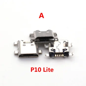 5шт Тип C Micro USB Зарядное Устройство Разъем Для Зарядки Док-Порт Штекер Для Huawei P10 P20 Pro P30 P40 Pro Lite Plus P40 Lite Изображение 2