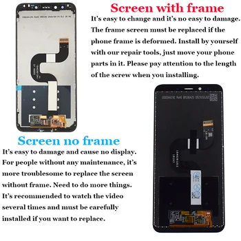 5.99 Для Xiaomi A2 MI A2 ЖК-экран для Xiaomi 6X Mi6X ЖК-дисплей Экранная Панель Сенсорный Экран Дигитайзер Сенсорная Сборка Рамка Изображение 2