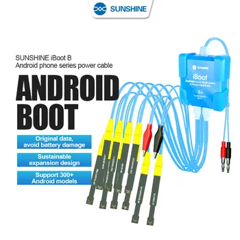 SUNSHINE iBoot B Интеллектуальный кабель питания для телефона Android Кабель питания при загрузке ВКЛ Выкл Перезапуск Тестовой линии Инструмент для ремонта