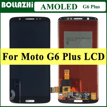 AMOLED ЖК-Дисплей Для Motorola G6 Plus Дисплей 5,9 