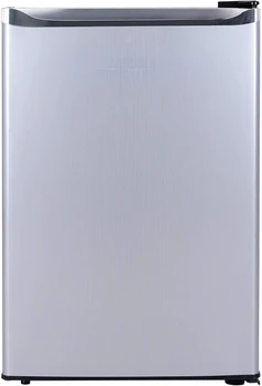 Холодильник объемом 2,5 кубических фута, дверца из нержавеющей стали, серия Platinum