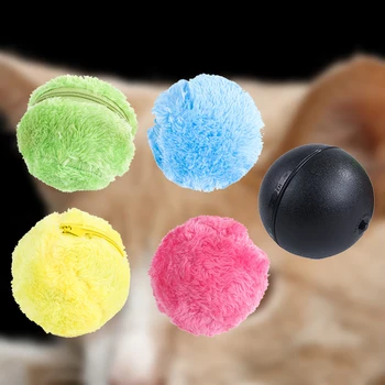 15 шт. Автоматическая игрушка для домашних животных с шариками для собак и кошек на батарейках для домашней уборки