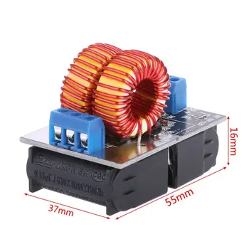 Индукционная нагревательная плата Mini ZVS 5-15 В 150 Вт, нагреватель для обратного хода, катушка зажигания Изображение 2
