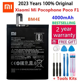 100% Оригинальный Сменный Аккумулятор Для Xiaomi Mi Redmi Note 9 9T 9A 9C Pocophone Poco F1 F3 X3 POCO M2 X3 K40 Pro M3 Батареи Изображение 2