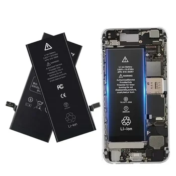 Совершенно новый Сменный Аккумулятор для iPhone 5 6 7 8 10 S SE Plus X XR XS 11 12 13 14 Pro Max Mini для Apple с наклейкой 
