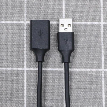 0,5 м ~ USB3.0 Удлинительный кабель Smart TV SSD USB-USB Кабель-удлинитель Шнур передачи данных Mini USB3.0 2,0 Удлинительный кабель Изображение 2