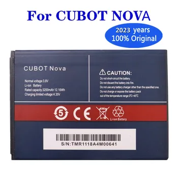2023 Новый оригинальный аккумулятор Nova емкостью 3200 мАч для смарт-мобильного телефона Cubot Nova, высококачественные сменные аккумуляторные батареи