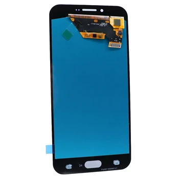 AMOLED Для Samsung Galaxy A8 2016 ЖК-дисплей с Сенсорным Экраном Дигитайзер Полная Сборка A8100 A810 A810DS Замена ЖК-дисплея Изображение 2