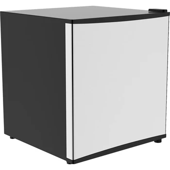 Холодильник 1,6 кубических фута, Мини-холодильник с морозильной камерой, Однодверный, Малошумный, для спальни, офиса, общежития с регулируемой температурой Изображение 2