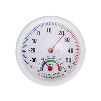 Термометр-гигрометр, мини-колоколообразный сильный термометр, легко считываемый индикатор влажности, точное позиционирование для садовых террас