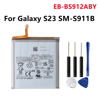 Сменный Аккумулятор Мобильного Телефона Для Samsung Galaxy S23 Ultra S23 Plus S23 + Серии EB-BS918ABY EB-BS916ABY EB-BS912ABY Аккумуляторы Изображение 2