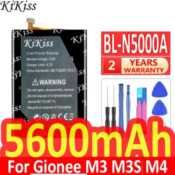 5600 мАч KiKiss Мощный Аккумулятор BL-N5000A BLN5000A Для Gionee M3 M3S M4 Для Marathon M 4 Батареи для мобильных телефонов