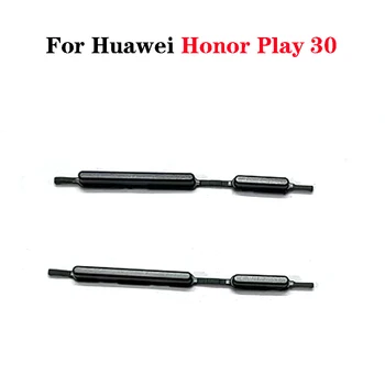 Клавиша боковой кнопки включения-выключения увеличения-уменьшения громкости для Huawei Honor Play 30 Plus