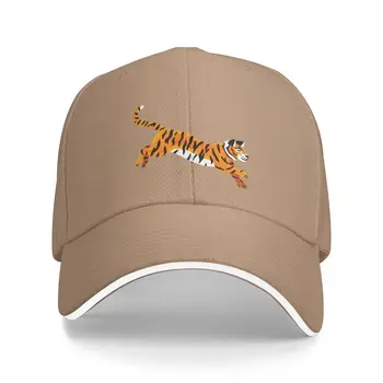 Бенгальские тигры - Персиково-розовая бейсболка, Шляпа дальнобойщика, Дизайнерская шляпа, мужская кепка для гольфа, женская