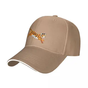 Бенгальские тигры - Персиково-розовая бейсболка, Шляпа дальнобойщика, Дизайнерская шляпа, мужская кепка для гольфа, женская Изображение 2