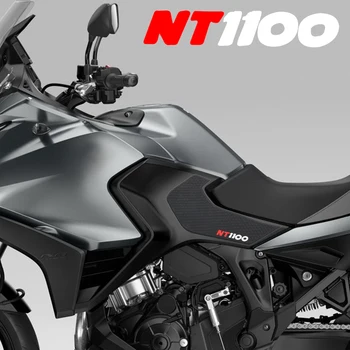Для HONDA NT 1100 NT1100 2021-2023 Аксессуары для мотоциклов Нескользящие Боковые Наклейки На Топливный Бак Накладка Резиновая Наклейка Изображение 2