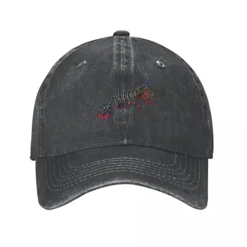 Черная Ковбойская шляпа с креветками-богомолами альтернативного дизайна, рыболовная шляпа, пляжная сумка, Бейсболка, мужская одежда для гольфа, Женская Изображение 2