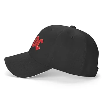 Бейсбольная кепка Унисекс в стиле панк, рок, хэви-метал, AC DC, Регулируемая шляпа для папы, для мужчин, для женщин, для улицы Изображение 2