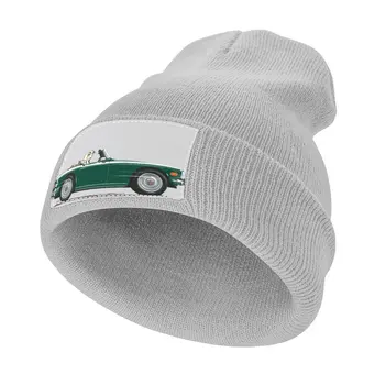 British Racing Green, цвет поздней спецификации TR6 – классический британский спортивный автомобиль, вязаная шапочка, рождественские шапки, кепка для гольфа, женские шапки, мужские