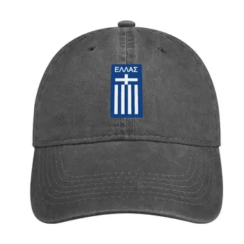 Греция в Ковбойской шляпе с греческим флагом, шляпа роскошного бренда, летние шляпы, шляпа для мужчин, женская