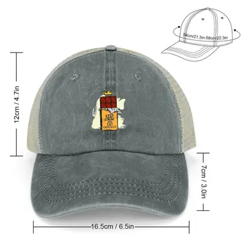 Сохраняйте Спокойствие И Ешьте Шоколад Ковбойская Шляпа Пушистая Шляпа Шляпа Для Гольфа походная шляпа Мужская Шляпа Женская Изображение 2