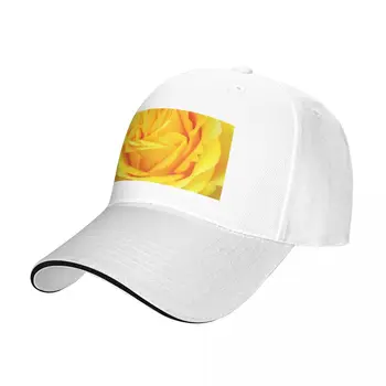 Красивая желтая роза, фотография крупным планом, бейсболка с капюшоном, роскошная шляпа, женская пляжная одежда, мужская Изображение 2