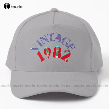 Шляпы винтаж 1982 удивительный текст бейсбольная кепка для женщин открытый простой Винтаж козырек повседневные шапки хип-хоп кепки Харадзюку забавный
