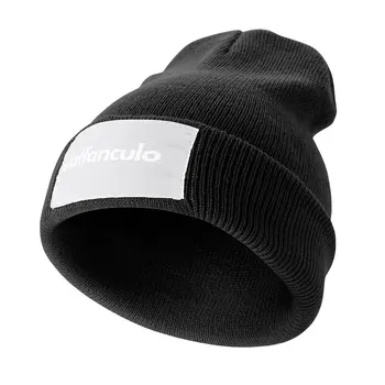 VAFFANCULO Итальянские поговорки, цитаты, выражения | Простой дизайн черным шрифтом Вязаная шапка Роскошная кепка Мужская кепка для гольфа женская