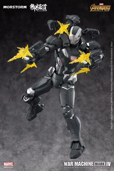 В наличии Morstorm E-модель Marvel War Machine Железный Человек Mk4 Сборочная Модель Аниме Коллекция Фигурок Модель Игрушки Тони Старк Изображение 2