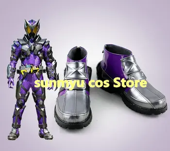 Kamen Rider Всадник В Маске Zero-One Horobi Boots Обувь Для Косплея Нестандартного Размера На Хэллоуин