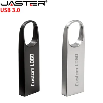 JASTER USB 3.0 металлический USB флэш-накопитель 64 ГБ 32 ГБ 16 ГБ 8 ГБ 4 ГБ USB-накопитель Металлическая ручка Реальной Емкости (Более 10 шт. Бесплатного логотипа) Изображение 2