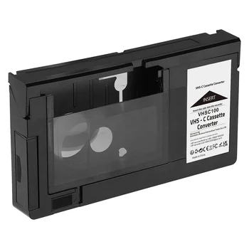 Кассетный адаптер VHS-C для видеокамер VHS-C SVHS JVC RCA Panasonic С моторизованным Кассетным адаптером VHS Не для 8 мм / MiniDV /Hi8