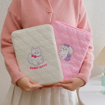 Милый чехол для планшета, сумка для хранения ноутбука, 9,7-11-дюймовый чехол для ноутбука с мультяшными кошками, защитный чехол, Внутренние сумки для мочевого пузыря для iPad Air 2/3/4