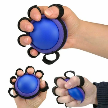 Ручной Захват PU Ball Finger Практика Упражнений При Гемиплегии Мышечная Сила Резиновый Реабилитационный Тренировочный Захват