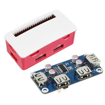 Плата расширения USB-концентратора для Raspberry 2 WH 3A 3B 3 4 Порта
