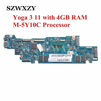 Восстановленный 4 ГБ оперативной памяти для Lenovo Yoga 3 11 Yoga 3-1170 Материнская плата Ноутбука с AIZY0 LA-B921P SR23C M-5Y10C DDR3L