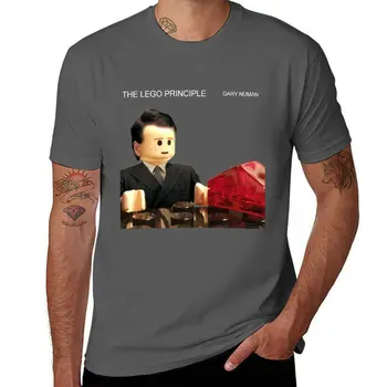 Новая футболка Gary Numan The Pleasure Principle в квадрате, мужские футболки в тяжелом весе, мужская одежда