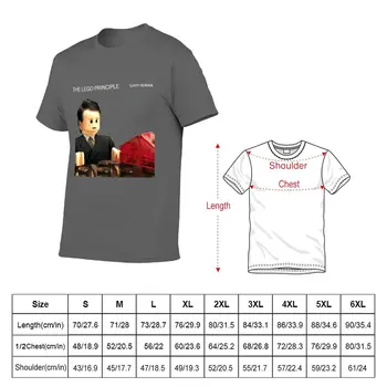 Новая футболка Gary Numan The Pleasure Principle в квадрате, мужские футболки в тяжелом весе, мужская одежда Изображение 2