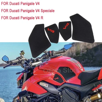 Подходит для Наклейки На Бак мотоцикла Ducati V4 Panigale V4S Streetfighter V4 S 2021 2020 2019 2018 Накладки для Захвата Топливного Бака Наколенники