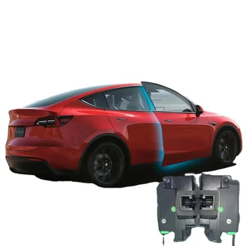 Электрическая всасывающая дверь модификация автомобиля обновление электрического дверного замка установка электрического всасывающего замка для Tesla model y 2023
