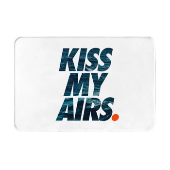 Коврик KISS MY AIRS, коврик для ног, полиэстер, Нескользящий, прочный, Прихожая, кухня, спальня, Балкон, Туалет
