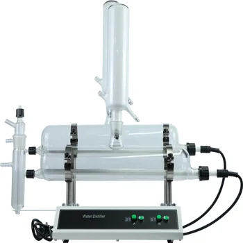 Высокоэффективный Двухтрубный Дистиллированный Лабораторный Кварцевый Дистиллятор Для Нагрева Воды Изображение 2