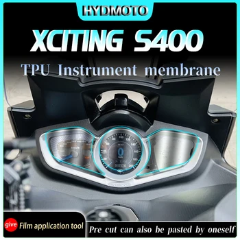Для Kymco Xciting S400 Прозрачная пленка для приборов Пленка для фар и задних фонарей водонепроницаемая модификация аксессуаров