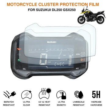 Счетчик мотоциклов, измеритель защитной пленки, пленка для защиты экрана от царапин, спидометр Fmeter для Suzuki DL250 GSX250 Изображение 2