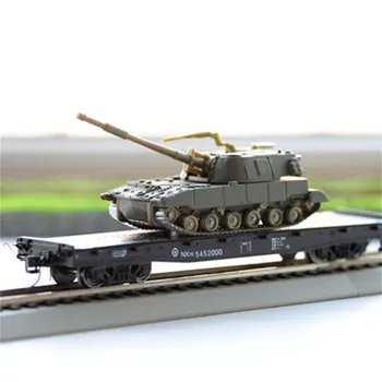 Модель танка в масштабе 1/87 HO, модель средней гаубицы армии США, макет сцены, песочный стол, пейзаж, военная миниатюра