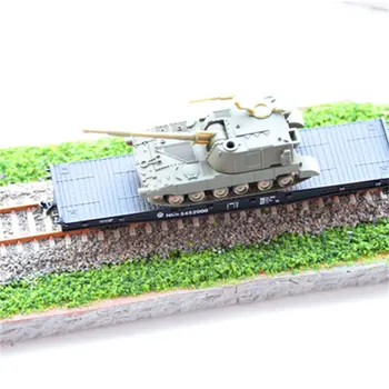 Модель танка в масштабе 1/87 HO, модель средней гаубицы армии США, макет сцены, песочный стол, пейзаж, военная миниатюра Изображение 2